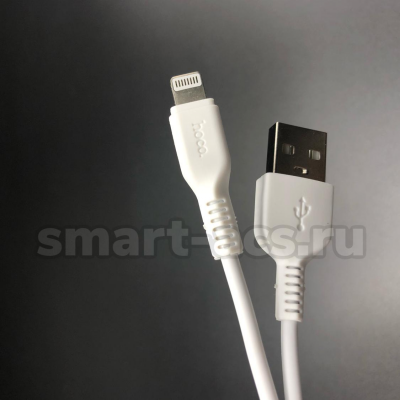 Кабель lightning HOCO. X20 БЕЛ